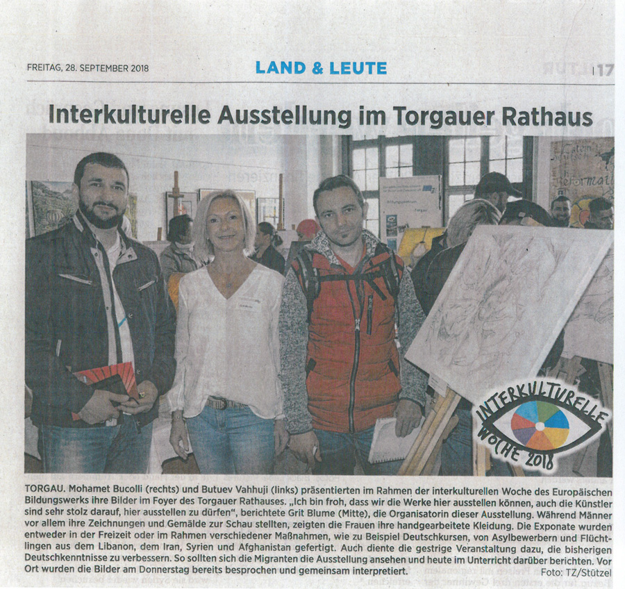 Interkulturelle Ausstellung im Torgauer Rathaus