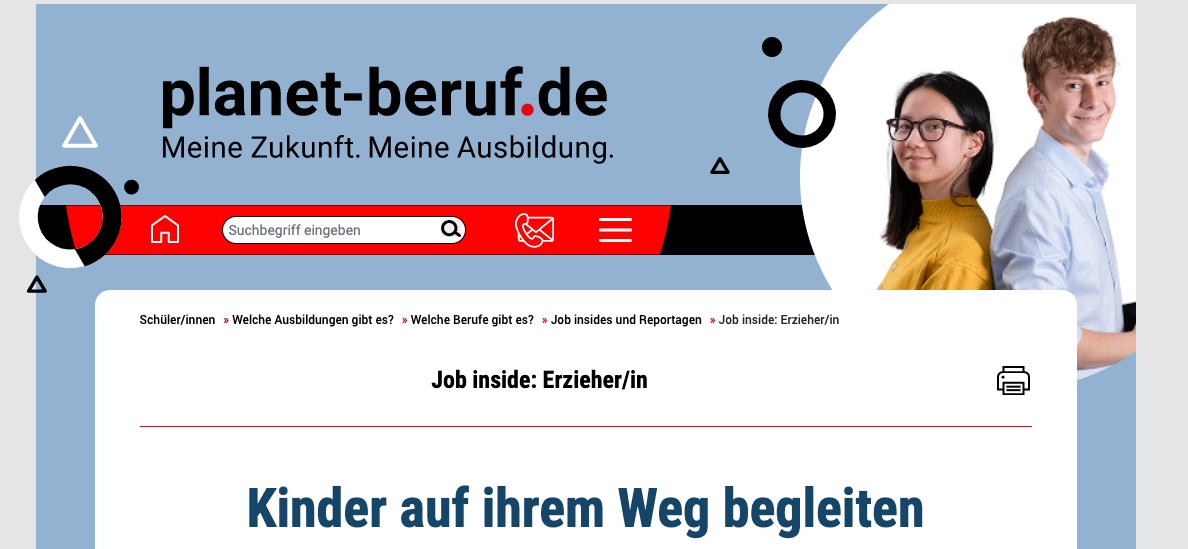Interview planet-berufe.de mit einer Schülerin