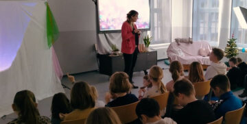 Theaterprojekt „Mit dem Herzen sieht man gut“