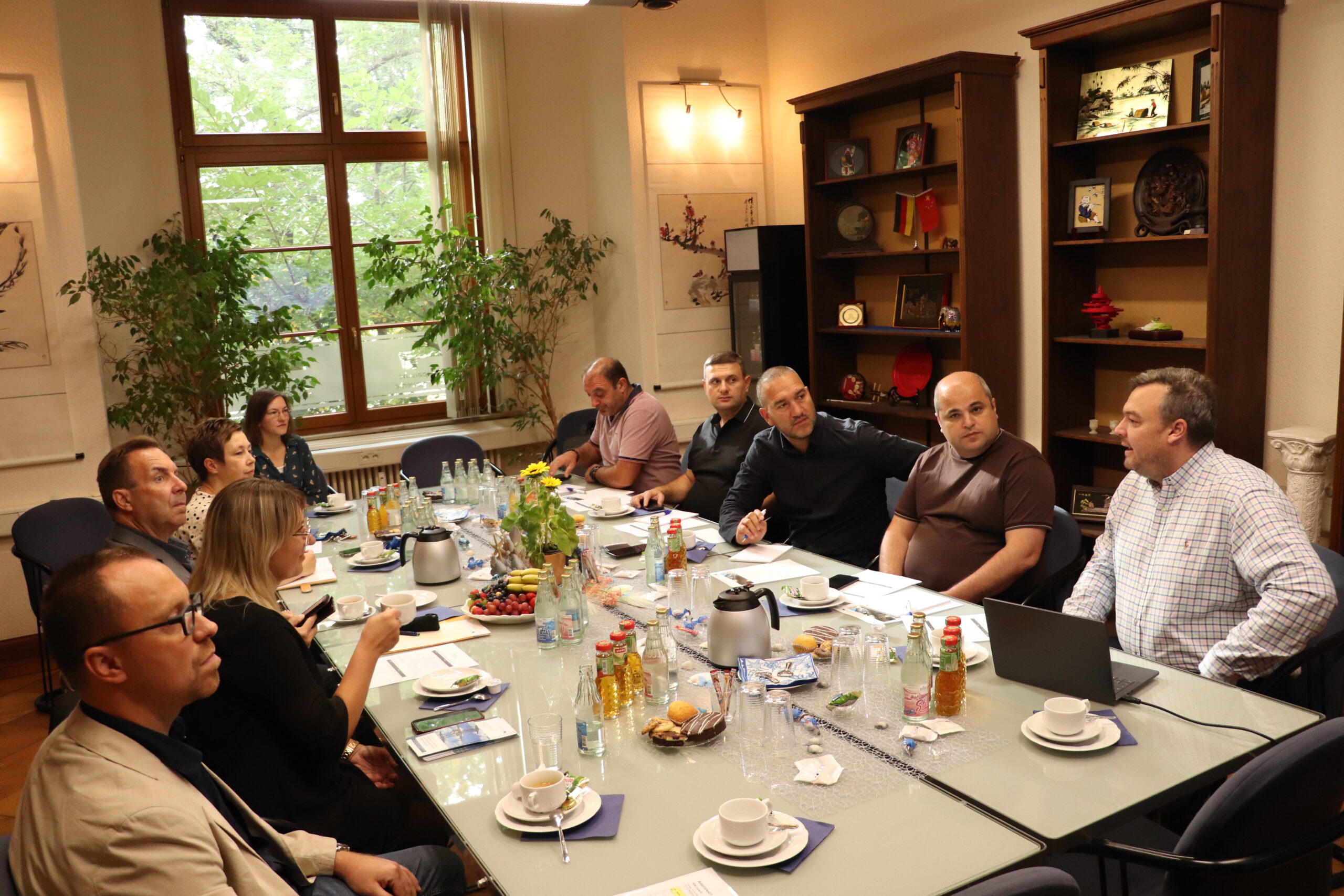 Besuch aus Georgien: